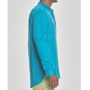 Long-Sleeve Shirt Turquoise SHOKAN 28