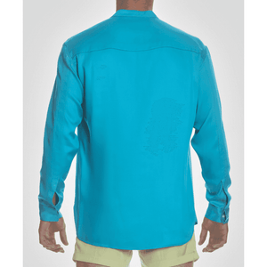Long-Sleeve Shirt Turquoise SHOKAN 28